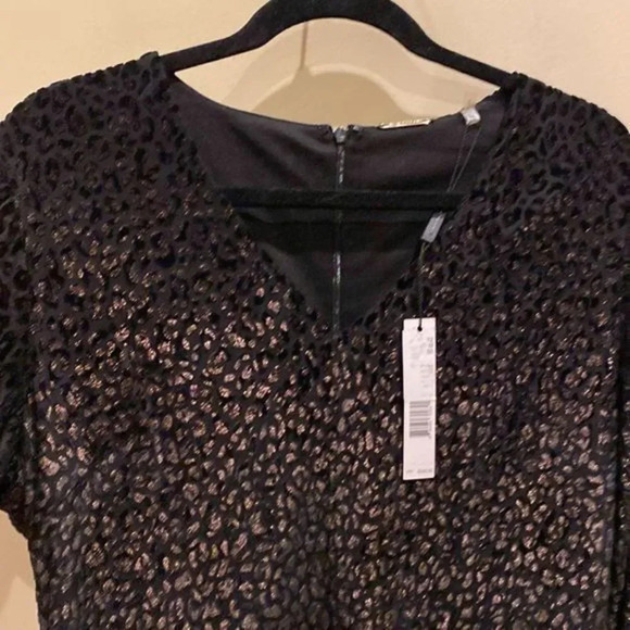Elie Tahari Animal print midi dress - Picture 5 of 8